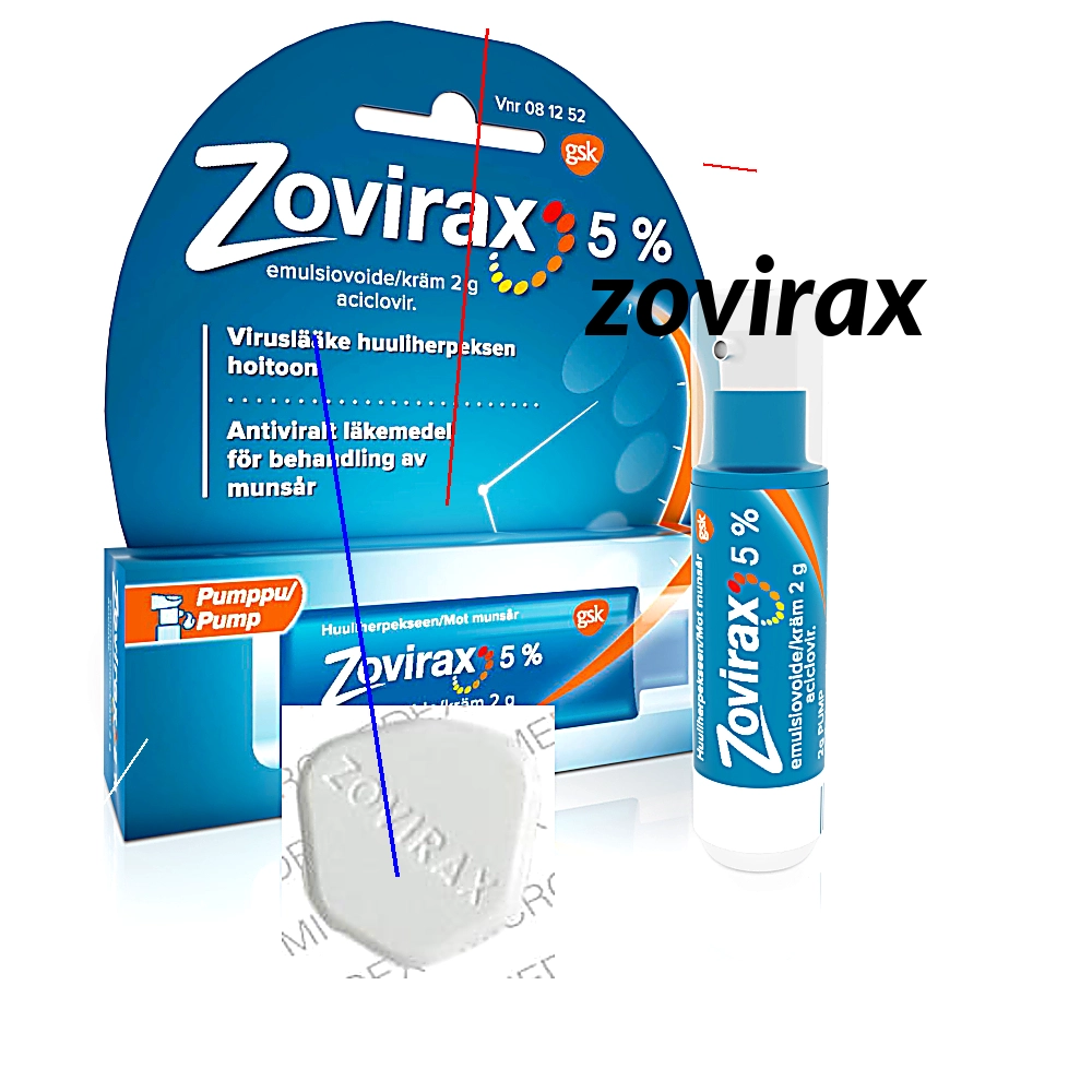 Prix zovirax pommade